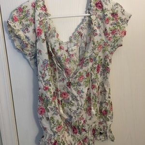 Abercrombie & Fitch peasant top